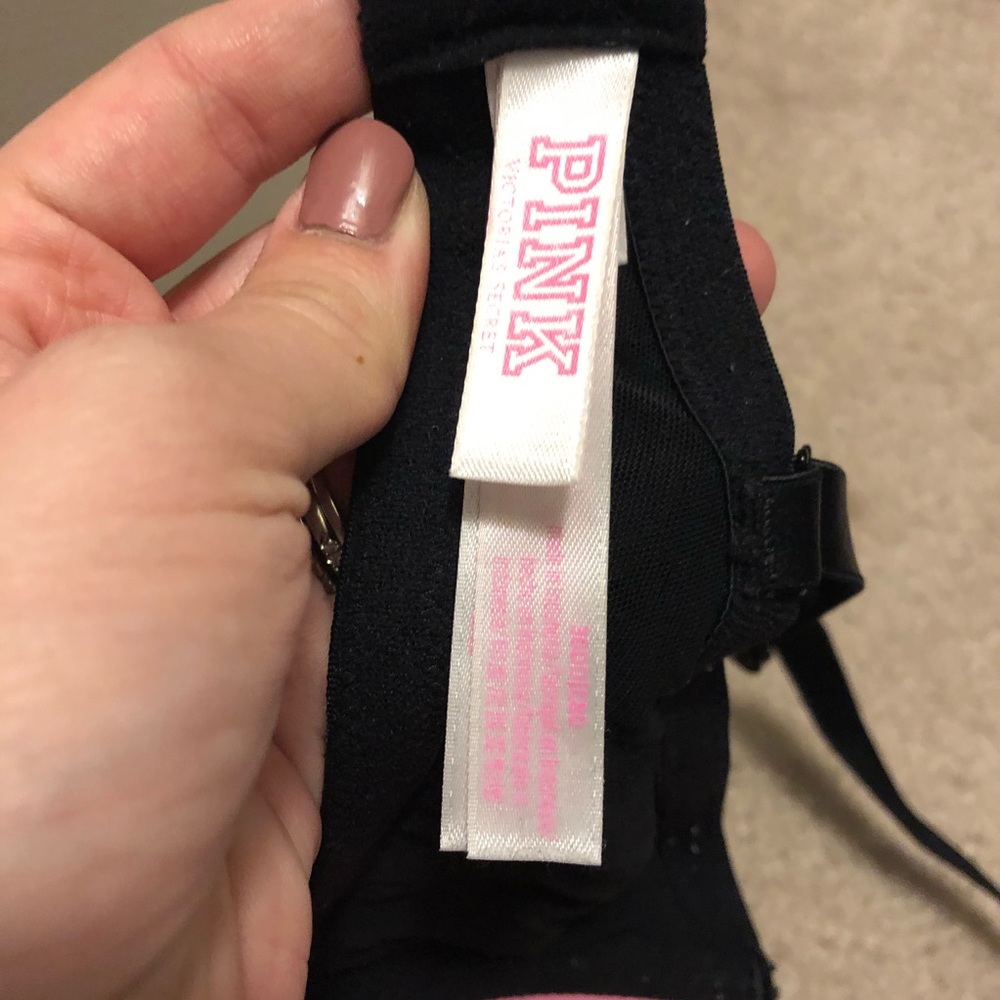 PINK lightly lined bra